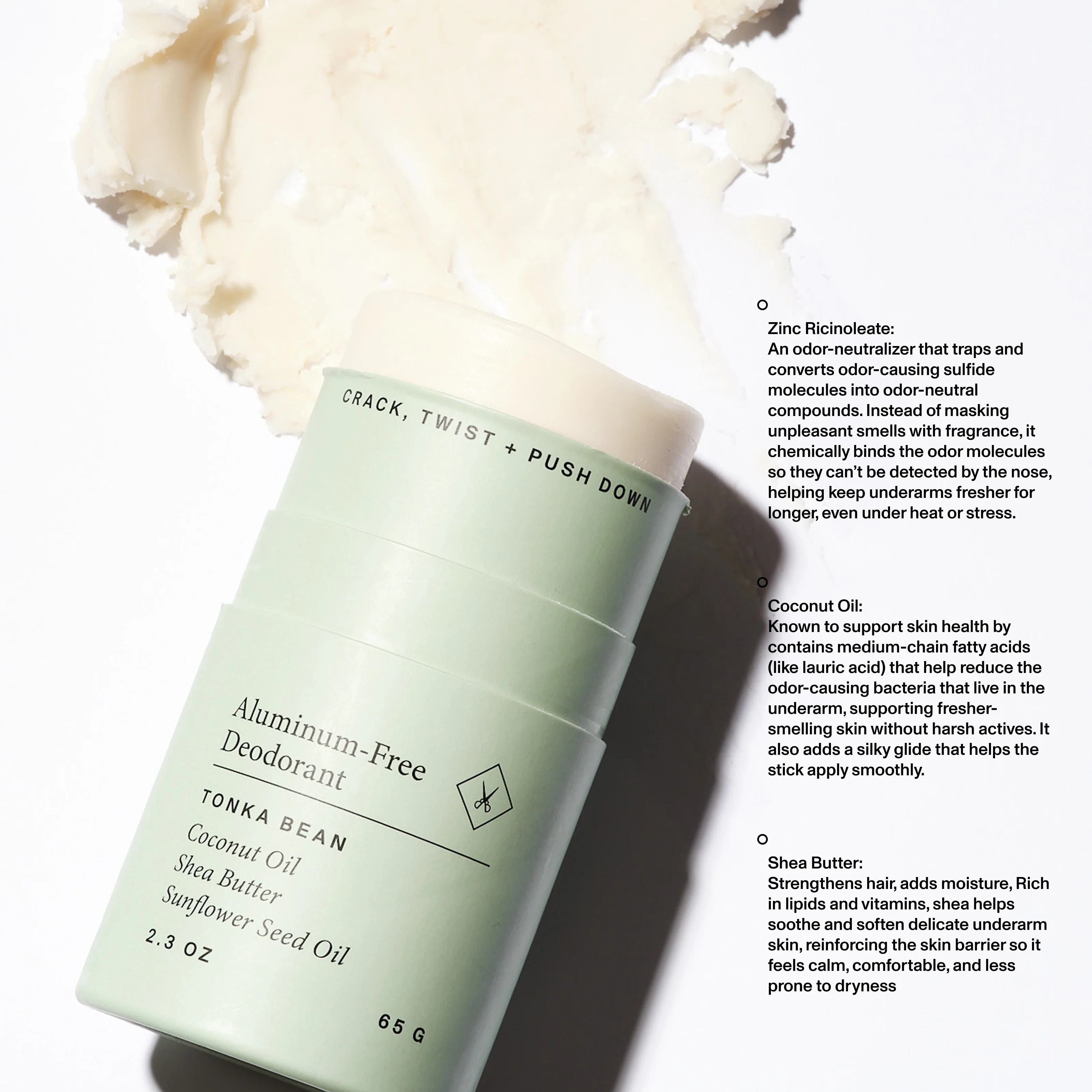 Tonka Bean Aluminum-Free Deodorant - Image 2