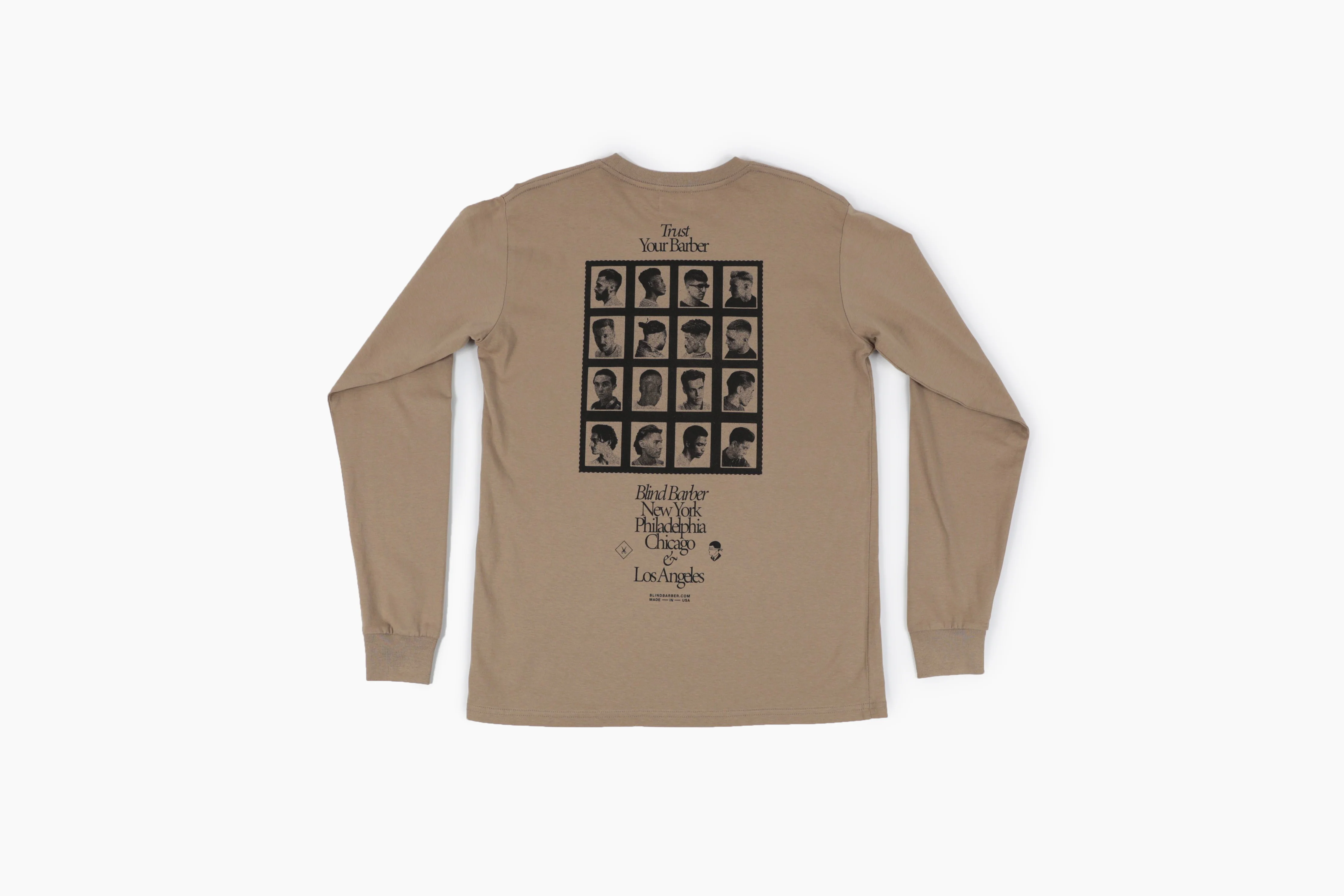 Trust Your Barber - Longsleeve T-Shirt - Image 3